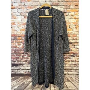 blue Dolan Left Coast Oak Street Duster cardigan women's size small